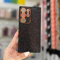 Funda Brillosa con dorado para Samsung - tienda online