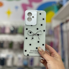 Funda a lunares Motorola G55 - Happy Móvil