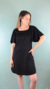 VESTIDO AYNA - NEGRO - comprar online