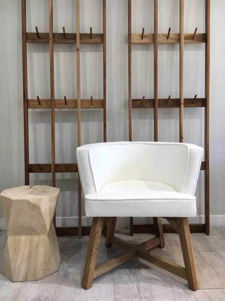Silla Grey Tapizada