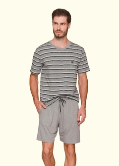Pijama Curto Masculino Wellness na internet