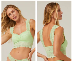 Top Cropped em Renda Delicati - comprar online