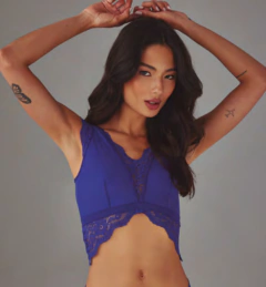 Cropped em Tule Renda Wish