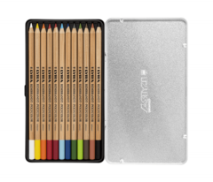 12 Lápices Lyra Rembrandt Polycolor Lata - comprar online