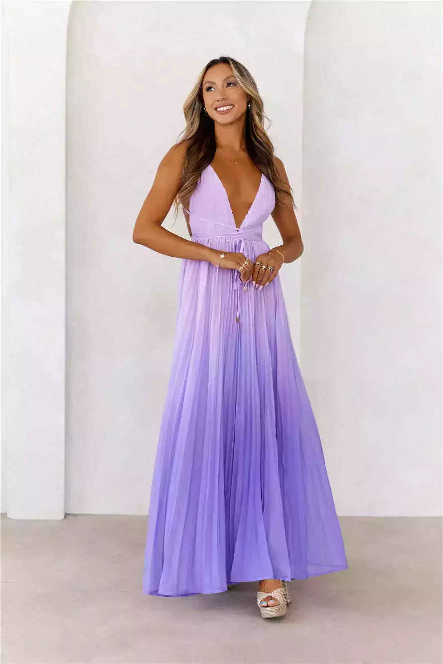 Elba Maxi Dress Lila