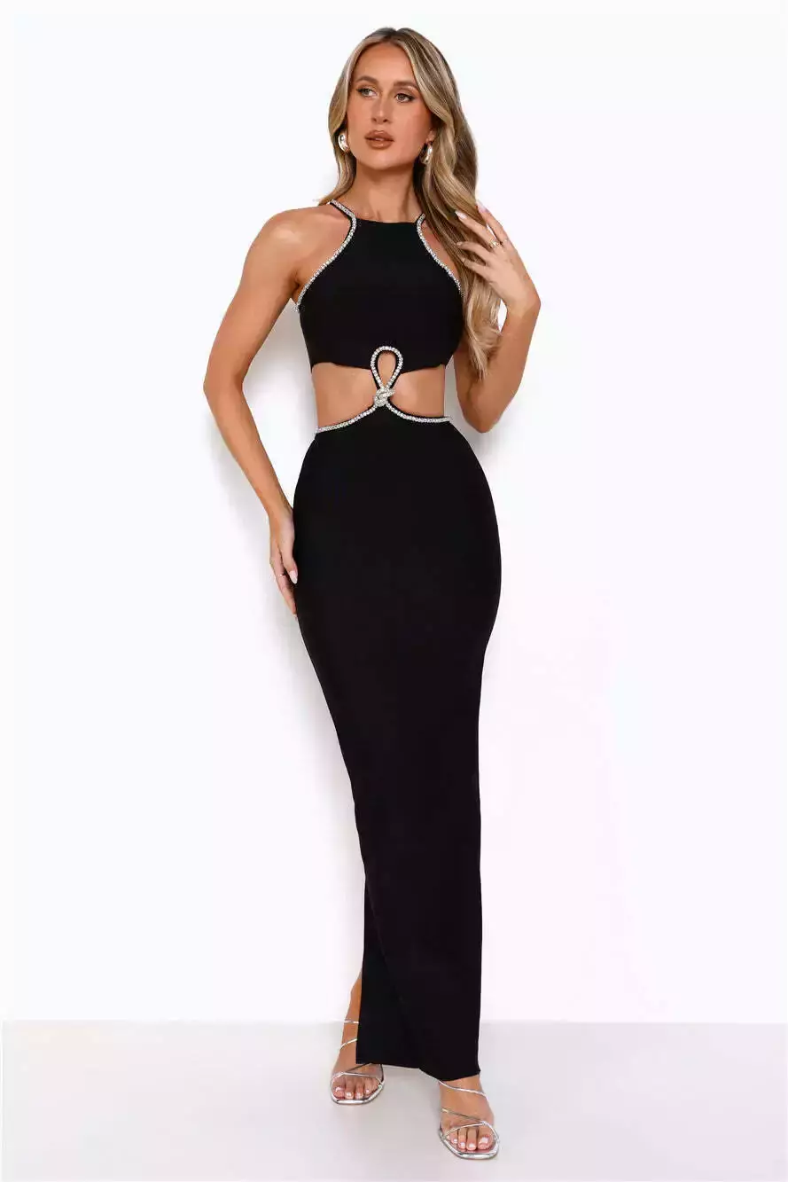 Lena Maxi Dress Black