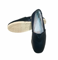 Alpargatas de Cuero Con Base de Simil Yute - comprar online