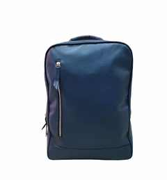 Mochila Doble Cierre Portanotebook Cuero Vacuno - OVEY