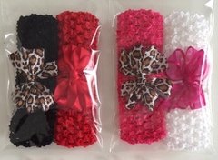 Faixas de Cabelo em renda - Princesas Baby