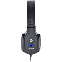 HEADSET GAMER V BLADE LINHA VX PRETO E AZUL - VINIK - Preech Informática - Informática e suas tecnologias
