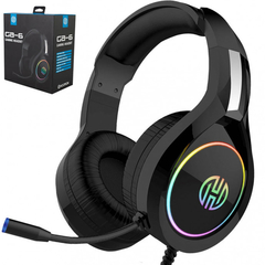 Headset Gamer com Led Rgb Plug P2 Hoopson - Ga-6 - Preech Informática - Informática e suas tecnologias