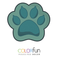 Mousepad / Imã Decorativo ColorFun – Cat Paw