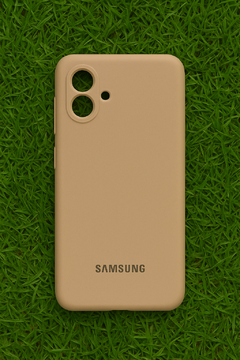 Silicone Case Con Felpa Con Logo - A06 en internet