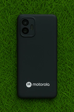 Silicone Case Con Felpa Con Logo - Moto G24 en internet