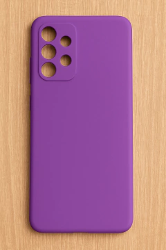 Silicone Case Con Felpa Sin Logo - A53 - comprar online