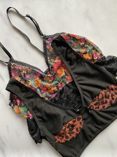 Pack x 2 top alma & venus floreado