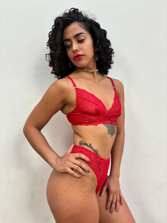 Conjunto greta red