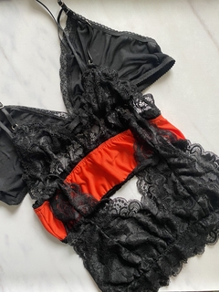 3 tops surtidos $40.000 x Transf