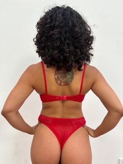 Conjunto greta red en internet