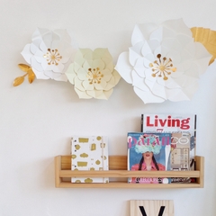 Set de 4 Flores de Papel - tienda online