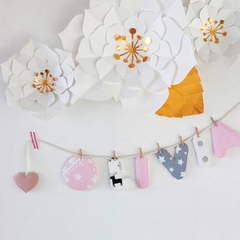 Set de 4 Flores de Papel