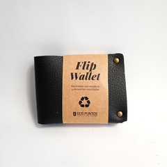 Billetera Flip Wallet Scrappy Dos Puntos Sustentable
