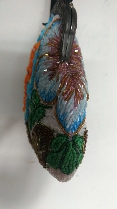 Pochette Bordado Flores - MUJERSUELA