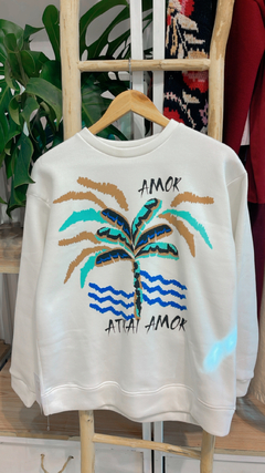Buzo Frizado Palms - Las Chulas