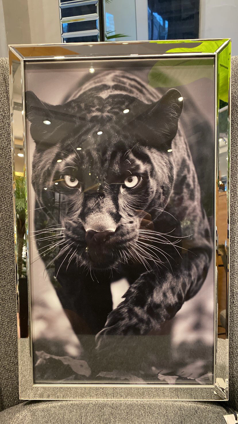 Cuadro marco espejo bíselado