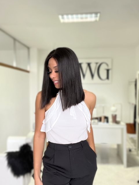 LACE FRONT WIG COM FRONTAL 13X4 | 35CM | 120% | LISA | VIRGEM