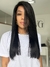 Imagem do LACE FRONT WIG COM FRONTAL 13X4 | 55CM | 120% | LISA | PRETA