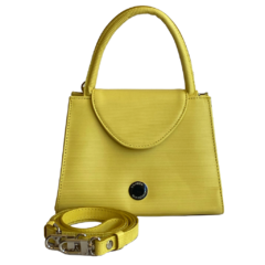 Cuero - Nueva Colección Carteras AMALFITANAS AMARILLO BAMBU