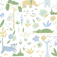 PAPEL DE PAREDE SONHOS SAFARI REF 4204