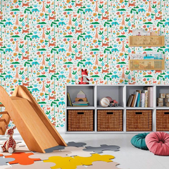 PAPEL DE PAREDE SONHOS SAFARI REF 4206 - comprar online