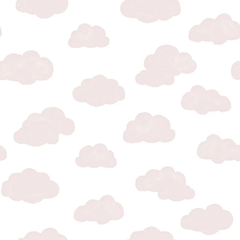 PAPEL DE PAREDE SONHOS NUVEM ROSA REF4241