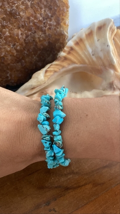 Pulseira de Howlita verde - comprar online