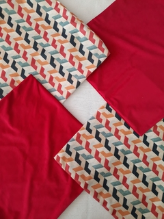CONJUNTO CAPA DE ALMOFADAS VELUDO 43 X 43 CM