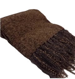 Manta de Chenille Marrom 1.80 x 130 m - comprar online