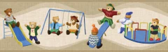 FAIXA INFANTIL DE PAREDE URSO BAMBINOS3202 - comprar online