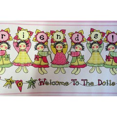 FAIXA DE PAREDE DOLLS KAWAYI33240614 na internet
