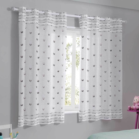 CORTINA KIDS RUSTICA PUG 2.60 x 1.70 m