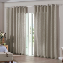 Cortina Glam Latte Dourada 3.00 x 1.70 m altura