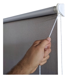 Persiana Rolô Blackout Blend Latte 1,40 x 1,60m - D'CORA Interiores