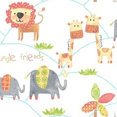 PAPEL DE PAREDE ANIMADO JUST4KIDSG56023 na internet