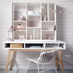 PAPEL DE PAREDE LITTLE BANDIDS GEOMÉTRICO 138862 - comprar online