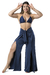 Calca Pantalona Amarração Cintura MC584 Marinho - Move Me Moda Fitness I Praia e Alfaitaria