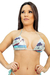 Biquini busto Ripple cortininha Coqueiro Praia