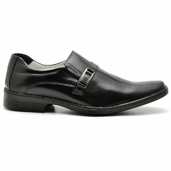 Sapato Casual Conforto Couro Preto 012 - comprar online