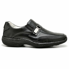 Sapato Casual Conforto Couro Preto 2016 - comprar online