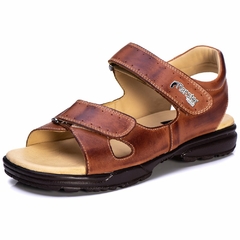 Sandália Masculina Conforto Couro Natural 800 - comprar online